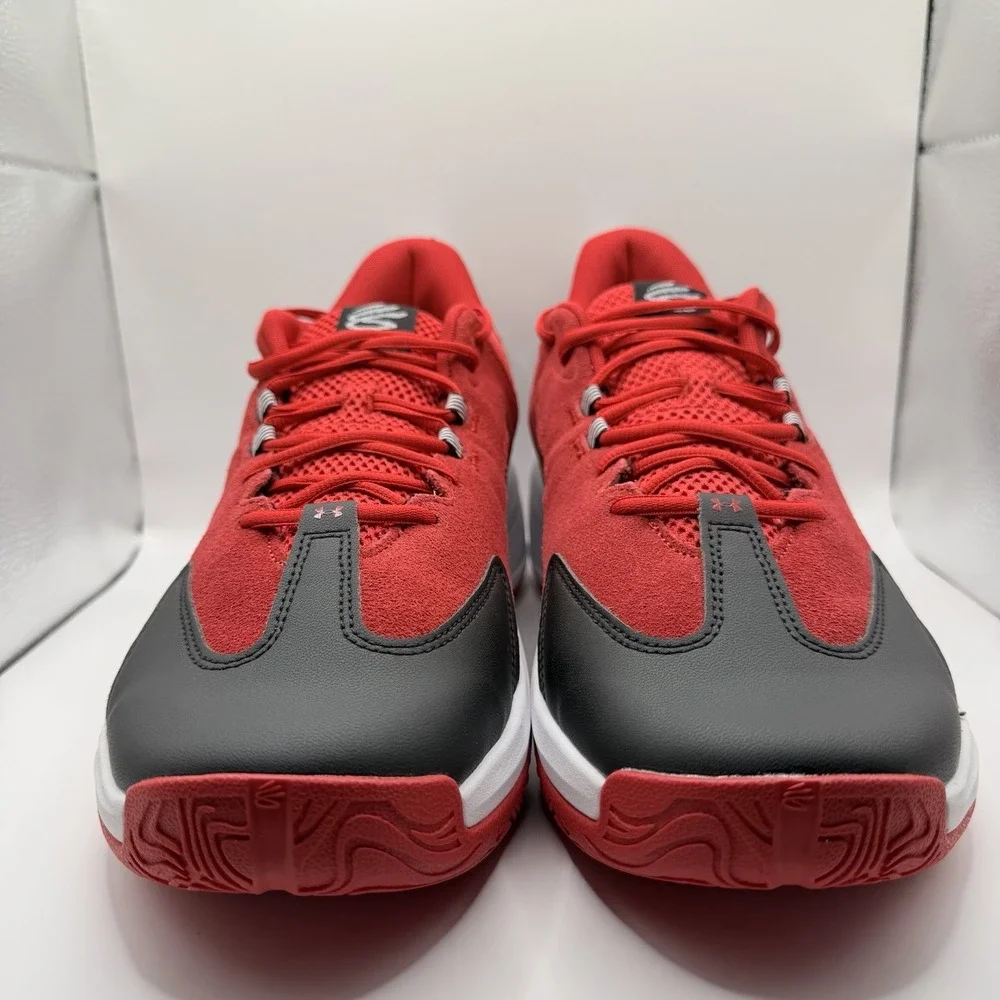 Stephen Curry Basketball Sneaker Men's Size 12.5 Red Black White New With Box